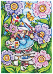 Creative Haven Garden Gnomes Coloring Book - Фото 2