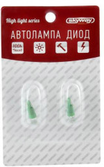 Автолампа светодиодная T5 (W1,2W) 12V - Фото 1