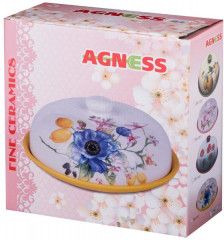 Блюдо для блинов с крышкой «Полевые маки» - Фото 2