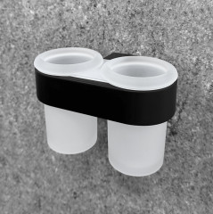 Стакан для ванной комнаты двойной - Фото 2