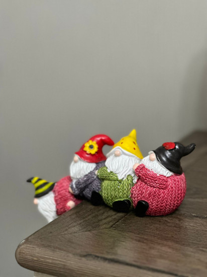 Фигурка декоративная «Гномики в воздухе»