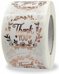 Набор наклеек в рулоне «Спасибо» - Фото 2