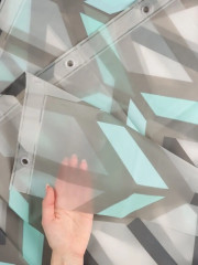 Штора для ванной «Шеврон» - Фото 7