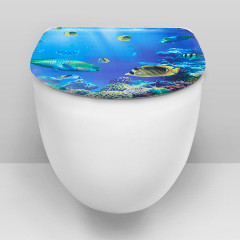 Сиденье для унитаза «Озорные рыбки» - Фото 2