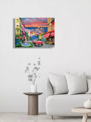 Мозаика алмазная «Итальянский город у моря» - Фото 3