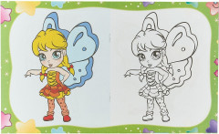 Раскраска для девочек «Цветочные эльфы» - Фото 1