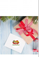 Набор наклеек в рулоне «Новый год» - Фото 1