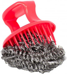 Набор мочалок металлических с ручкой «Мой легко +» - Фото 1