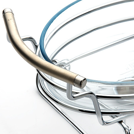 Мармит с крышкой на подставке