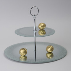 Блюдо сервировочное 2-х ярусное «Феерия» - Фото 2