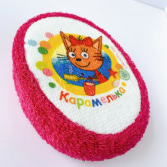 Губка для купания «Карамелька» - Фото 3