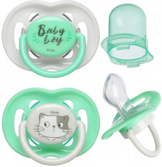 Набор пустышек ортодонтических с колпачком «Baby» - Фото 6