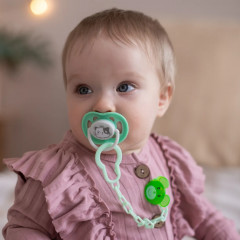 Набор пустышек ортодонтических с колпачком «Baby» - Фото 11