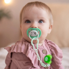 Набор пустышек ортодонтических с колпачком «Baby» - Фото 12