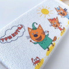 Мочалка с ручками для купания «Море привет» - Фото 3