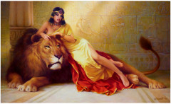 Картина по номерам «Принцесса Египта» - Фото 5