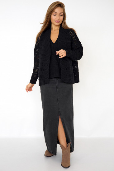 Кардиган женский вязаный «Сетка»