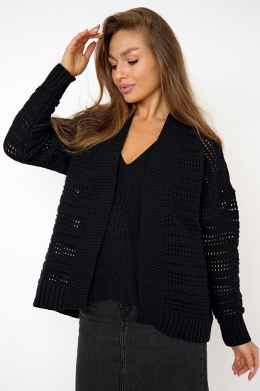 Кардиган женский вязаный «Сетка»