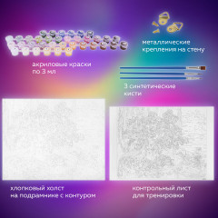 Картина по номерам «Букет сирени» - Фото 4
