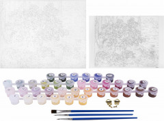 Картина по номерам «Букет сирени» - Фото 7