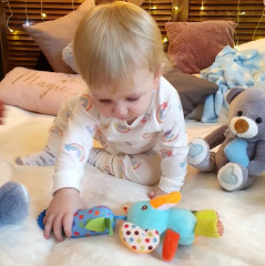 Игрушка-подвеска со звоночком «Слоненок» - Фото 1