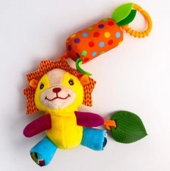 Игрушка-подвеска со звоночком «Львенок» - Фото 3