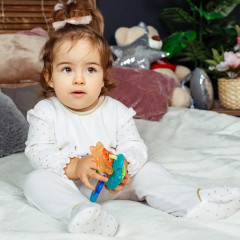 Прорезыватель-погремушка с охлаждающим эффектом «Sea» - Фото 2