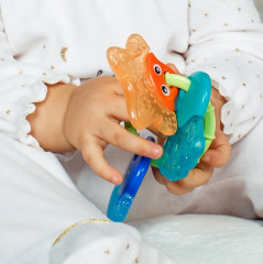 Прорезыватель-погремушка с охлаждающим эффектом «Sea» - Фото 3