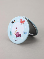 Зеркало компактное «Bird circle» - Фото 1