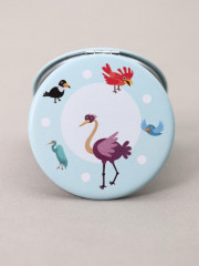 Зеркало компактное «Bird circle» - Фото 3