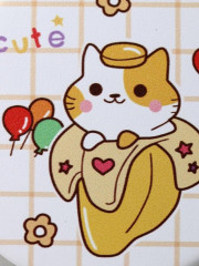 Зеркало компактное «Banana cat» - Фото 4