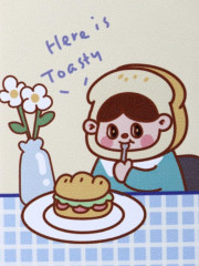 Зеркало компактное «Here is toasty» - Фото 4