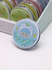 Зеркало компактное раскладное шейкер «Малыш-медведь» - Фото 1