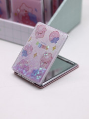 Зеркало компактное шейкер раскладное «Many little pig» - Фото 2