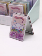 Зеркало компактное шейкер раскладное «Sweet Time the doggie» - Фото 3