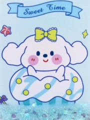 Зеркало компактное шейкер раскладное «Sweet Time the doggie» - Фото 1