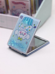 Зеркало компактное шейкер раскладное «Sweet Time the doggie» - Фото 4