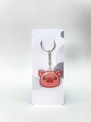 Брелок «Cute pig» - Фото 1