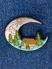 Значок «Mountain life» - Фото 1