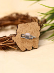 Значок ECO из дерева «Поросёнок» - Фото 1