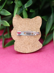 Значок ECO из дерева Fox love - Фото 4