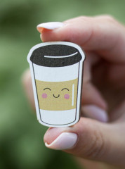 Значок «Tasty coffee» - Фото 1