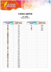 Алмазная мозаика «Бело-розовые розы» - Фото 8