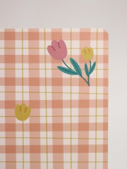 Блокнот «Plaid flowers» - Фото 2