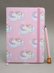 Блокнот «Unicorn on the cloud many» - Фото 1