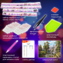 Алмазная мозаика «Водопад» - Фото 5