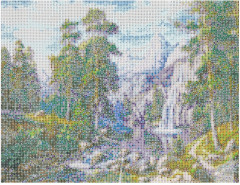 Алмазная мозаика «Водопад» - Фото 8