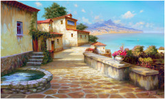 Картина по номерам «Южный полдень» - Фото 15