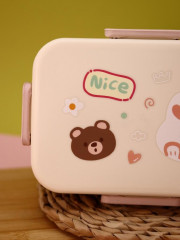 Ланчбокс «Bear and hare friends» - Фото 4