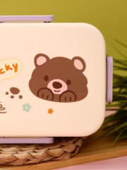 Ланчбокс «Bear and hare friends» - Фото 4